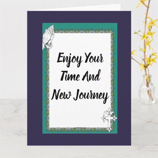 Religie Kaart (Gele Bloem)