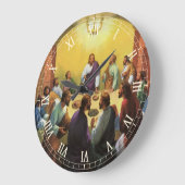  religie, laatste Super met Jezus Christus Grote Klok (Hoek)