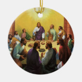  religie, laatste Super met Jezus Christus Keramisch Ornament (Voorkant)