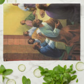  religie, laatste Super met Jezus Christus Theedoek (Gevouwen)