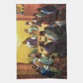  religie, laatste Super met Jezus Christus Theedoek (Verticaal)