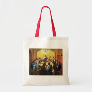  religie, laatste Super met Jezus Christus Tote Bag