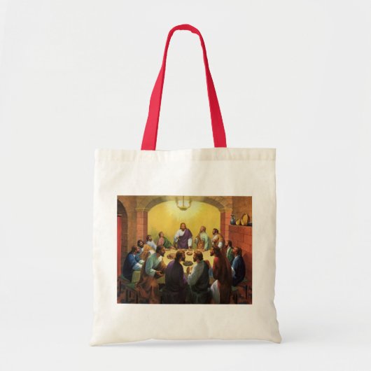  religie, laatste Super met Jezus Christus Tote Bag (Voorkant)