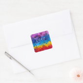 Religie Liefde vriendelijkheid sticker (Envelop)