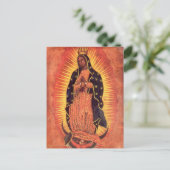  religie Maagd Mary Our Lady of Guadalupe Briefkaart (Staand voorkant)