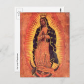  religie Maagd Mary Our Lady of Guadalupe Briefkaart (Voorkant / Achterkant)