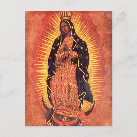  religie Maagd Mary Our Lady of Guadalupe Briefkaart (Voorkant)