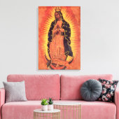 religie Maagd Mary Our Lady of Guadalupe Canvas Afdruk (Insitu (Woonkamer))