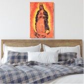 religie Maagd Mary Our Lady of Guadalupe Canvas Afdruk (Insitu (Slaapkamer))