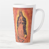 religie Maagd Mary Our Lady of Guadalupe Latte Mok (Rechts)
