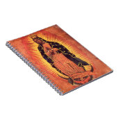  religie Maagd Mary Our Lady of Guadalupe Notitieboek (Rechterzijde)