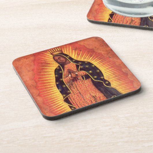  religie Maagd Mary Our Lady of Guadalupe Onderzetter (Linkerzijde)