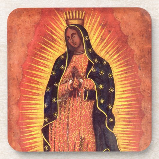  religie Maagd Mary Our Lady of Guadalupe Onderzetter (Voorkant)