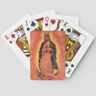  religie Maagd Mary Our Lady of Guadalupe Pokerkaarten