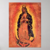  religie Maagd Mary Our Lady of Guadalupe Poster (Voorkant)