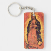  religie Maagd Mary Our Lady of Guadalupe Sleutelhanger (Voorkant)