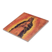  religie Maagd Mary Our Lady of Guadalupe Tegeltje (Zijkant)