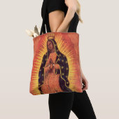  religie Maagd Mary Our Lady of Guadalupe Tote Bag (Dichtbij)