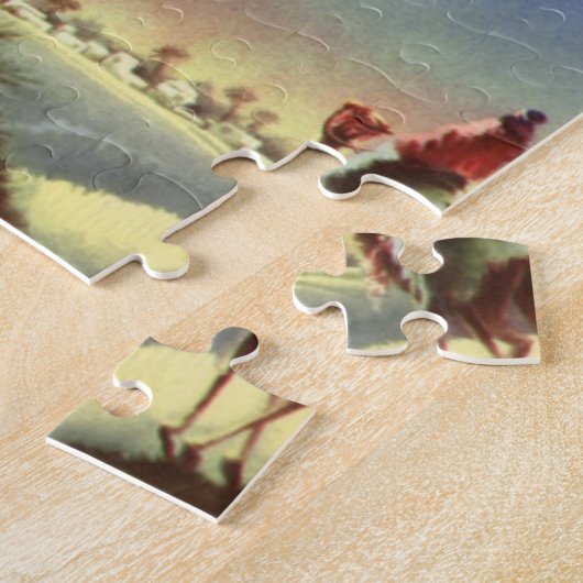  religie, Mannen met ster van Bethlehem Legpuzzel (Zijkant)