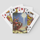  religie, Mannen met ster van Bethlehem Pokerkaarten (Achterkant)
