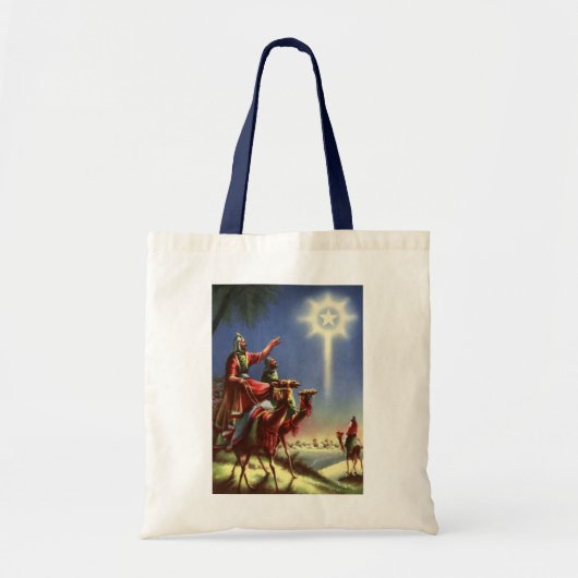  religie, Mannen met ster van Bethlehem Tote Bag (Voorkant)