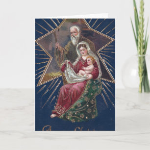  religie Mary en Baby Jezus Kerstmis Feestdagen Kaart