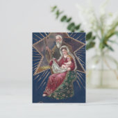  religie Mary en Baby Jezus Kerstmis Feestdagenkaart (Staand voorkant)