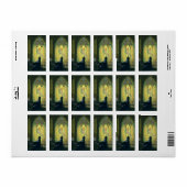  religie, non die een orgaan in de kerk speelt etiket (Full Sheet)