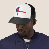 religie onder de episcopische vlag kruiper trucker pet (In situ)