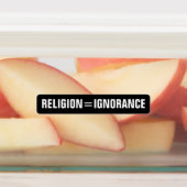 Religie = onwetendheid labels (Aangebracht)