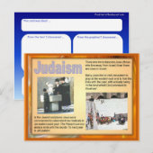 Religie, Pilgrimage Judaism Briefkaart (Voorkant / Achterkant)