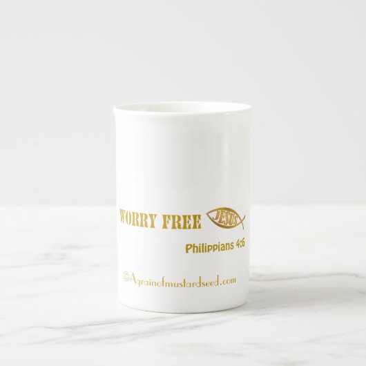 Religie Porselein Kop (Voorkant)