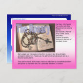 Religie, rooms-katholiek, Rosary Briefkaart (Voorkant / Achterkant)