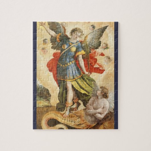 religie, Saint Michael Defeats Lucifer Legpuzzel (Verticaal)