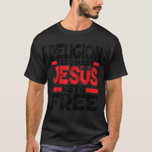Religie Set Regels Jezus zet vrij T-shirt