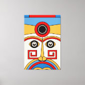 Religie Tiki Canvas Afdruk (Voorkant)