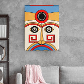 Religie Tiki Canvas Afdruk