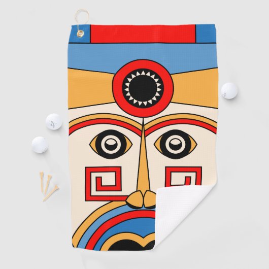 religie tiki golfhanddoek (Insitu)