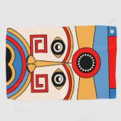 religie tiki golfhanddoek (Horizontaal)