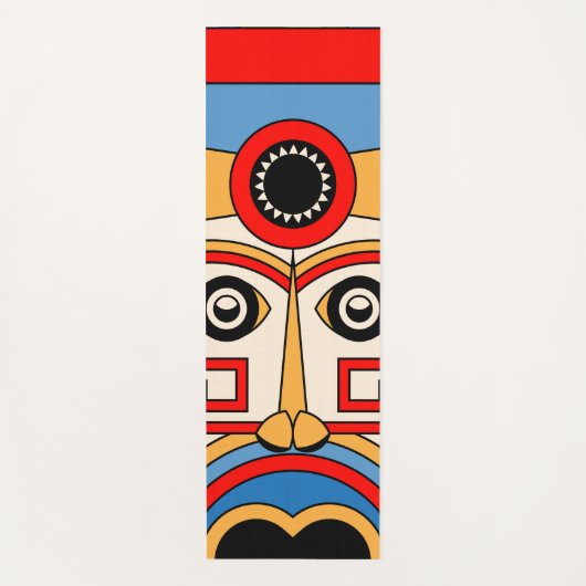 religie tiki yogamat (Voorkant)