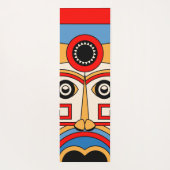 religie tiki yogamat (Achterkant)