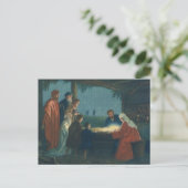  religie, verergering van de herders briefkaart (Staand voorkant)