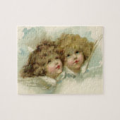  religie, Victoriaans Angels in de wolken Legpuzzel (Horizontaal)