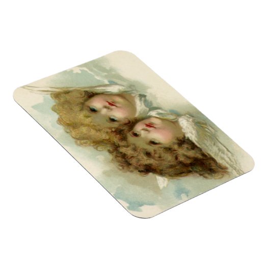  religie, Victoriaans Angels in de wolken Magneet (Rechterzijde)