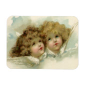  religie, Victoriaans Angels in de wolken Magneet (Horizontaal)