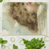  religie, Victoriaans Angels in de wolken Theedoek (Gevouwen)