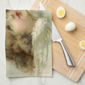  religie, Victoriaans Angels in de wolken Theedoek (Quarter Fold)