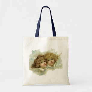 religie, Victoriaans Angels in de wolken Tote Bag