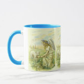 religie, Victoriaans paasengel met Lamb Mok (Links)