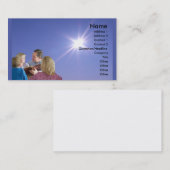 Religie Visitekaartje (Voorkant / Achterkant)